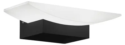 Immagine prodotto di Applique Minimal Metrass Alluminio Nero 1 Luce Led Integrato 5,6W