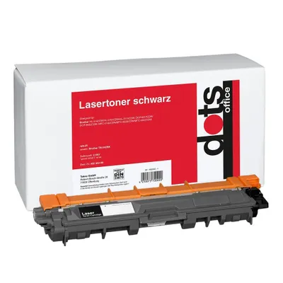 Produktbild von dots  schwarz Toner kompatibel zu brother TN-242BK