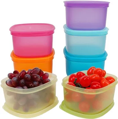 Immagine prodotto di Set di 7 contenitori monoporzione da 900 ml, a tenuta stagna e privi di BPA, adatti al microonde e al frigorifero, lavabili e riutilizzabili, con ampio spazio per la conservazione.