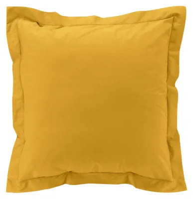 Image de Taie d'oreiller en percale de coton uni