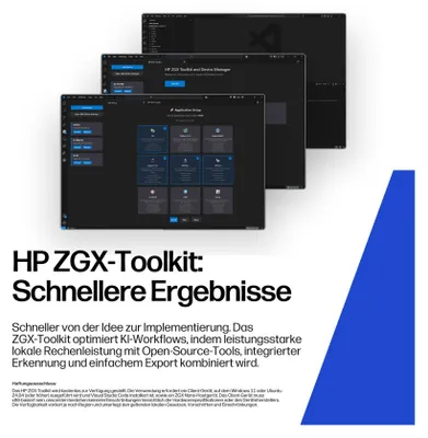 Produktbild von HP ZGX Nano G1n AI Station, GB10, 128 GB, LPDDR5x-SDRAM, 4 TB, SSD, Linux