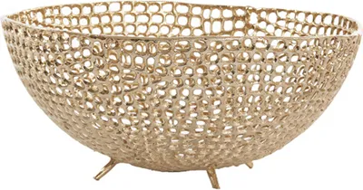 Produktbild von Light & Living - Schüssel MURCIA - Ø38x16cm - Gold