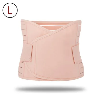 Produktbild von Rückbildungs-Bauchgurt zur Unterstützung nach der Geburt, Taillen- und Beckengürtel, Figurformende Shapewear für die Zeit nach der Geburt, Größe L/