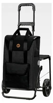 Produktbild von Einkaufstasche Senta schwarz 49 Liter