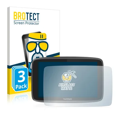Produktbild von 3x BROTECT Entspiegelungs Schutzglas für TomTom Go Professional 6250 Schutzfolie Panzer Folie Glas Display Schutz matt