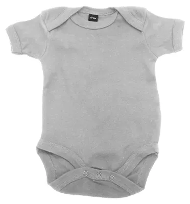 Produktbild von Babybugz Baby Body FK164 (0-3 Monate (50-56)) (Grau meliert)