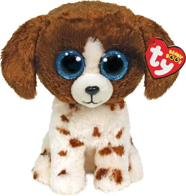 Image de Ty Beanie Boos Knuffel Hond Muddles 24 Cm
