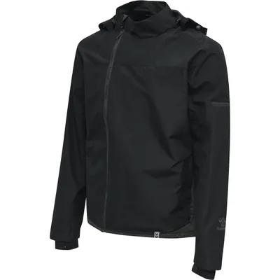 Produktbild von hummel hmlNORTH Softshell Kapuzenjacke black/asphalt XL