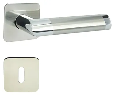 Produktbild von DOMINO Türgriff-Garnitur BB-Buntbart Chrom