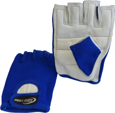Produktbild von Best Body Nutrition - Handschuhe Power - blau - Paar, 1 x Paar, Größe: L