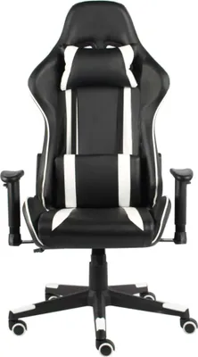Produktbild von vidaXL Gaming-Stuhl Drehbar Weiß PVC