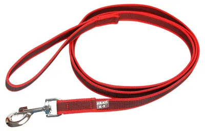 Produktbild von Julius-K9 Leine Super Grip mit Handschlaufe rot, Maße: 2 m x 20 mm