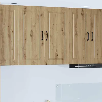Produktbild von Möbel Wandschrank PORTO Artisan-Eiche 80 x 31 x 80 cm Holzwerkstoff - Küchenschränke &3106