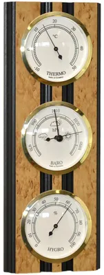 Produktbild von TFA 2039.79-D-Wenge Analog Wetterstation Holzgehäuse