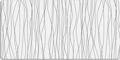 Produktbild von Schreibtischmatte Tischunterlage 100x50 cm Mauspad - Chaotische Linien