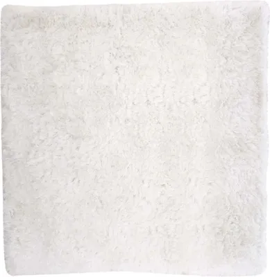 Produktbild von FURNLUX Wohnzimmer Teppich Grace Weiss 300cm / Hauptfarbe: Weiß / Abmessungen: 300 x 300 x 4 cm