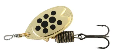 Produktbild von Abu Garcia Spinner Fast Attack 7g Gold/ Black Dots