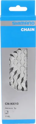 Produktbild von Shimano CN-NX10, Fahrradkette, Stadt-Fahrrad, Stahl, 25,4 / 2 mm (1 / 2")