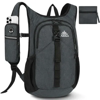 Productafbeelding van Wandelrugzak, 15 liter, ultralicht en opvouwbaar, voor outdooractiviteiten