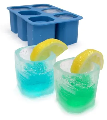 Produktbild von HENDI Eiswürfelform 6 Shotglas form Silikon