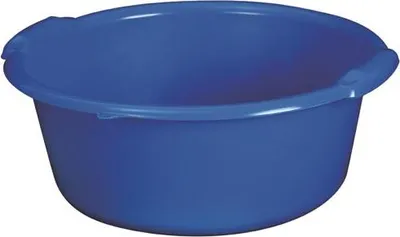 Produktbild von Runde Wanne 20l D45x20cm Blau - Aluminium und Kunststoff