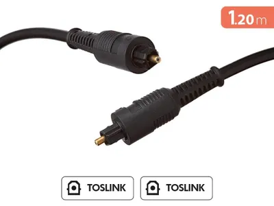 Image de Câble Fibre Optique Audio Toshlink 1.