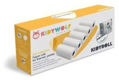 Produktbild von Kidywolf Klebepapier zu Sofortbildkamera 5 Rollen
