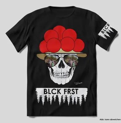 Produktbild von Blck Frst Downhill S mit Ärmellogo, Shirt