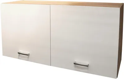 Zdjęcie produktu dla Hängeschrank >Ailina< in Sonoma-Eiche / weiß, Holzwerkstoff - 100x50x31 (BxHxT)