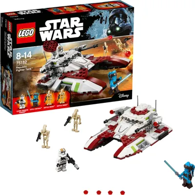 Obrázok produktu pre LEGO Star Wars Republic Fighter Tank, Stavebnica, 8 rok / roky, 305 kusov, 370 g