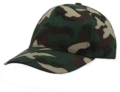 Image de Casquette de baseball Atlantis à 5 panneaux LT884 (taille unique) (motif camouflage)
