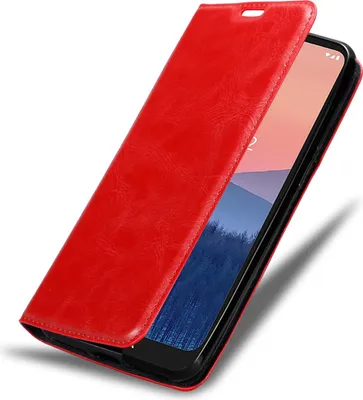 Immagine prodotto di Cadorabo cover per Nokia C21 cover protettiva in rosso custodia per cellulare cover chiusura magnetica