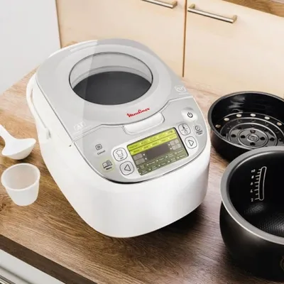 Zdjęcie produktu dla Moulinex MK812121, 5 l, 750 W, Biały, Aluminium, 24 h