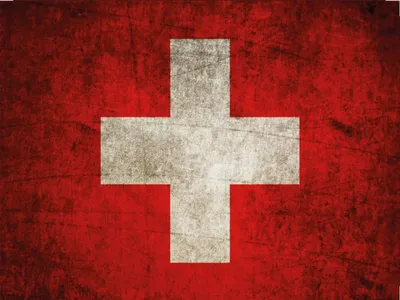 Produktbild von vianmo Holzschild 30x40 cm Flagge Schweiz Fahne