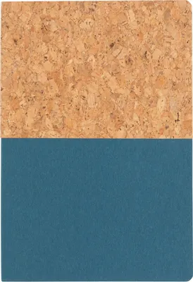 Produktbild von XD Collection - Notizbuch, Kork und Kraft, A5 XD688 (Einheitsgröße) (Blau/Braun)