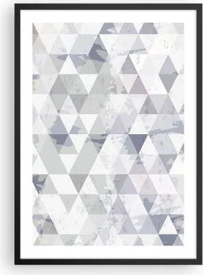 Produktbild von Gerahmtes Poster - Schwarzer Rahmen - Abstraktion modern - 50x70 cm - Wand Bild - Wanddeko - Wandbilder - Kunstposter - Wandposter - Bilderrahmen - Bilder - Kunstdruck - Wandbild - P2BPA50x70-4075
