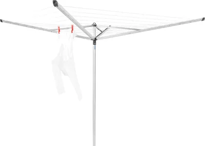 Obrázok produktu pre Brabantia Rotary Essential, Vrchná sušička, Šedá, Kovová, 40 m, 40 kg, 3,5 cm, 11 mm