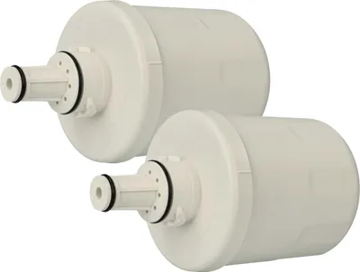 Produktbild von vhbw 2x Wasserfilter Filterkartusche Filter Ersatz für NuTruFlo NTF-02 für Kühlschrank