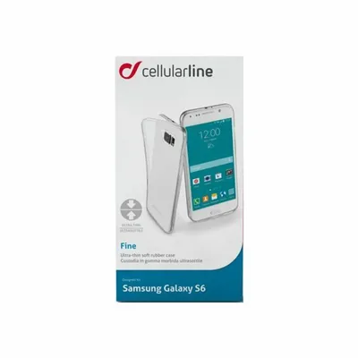 Produktbild von Cellularline Fine - Galaxy S6, Cover, Samsung, Galaxy S6, 12,9 cm (5.1"), Transparent