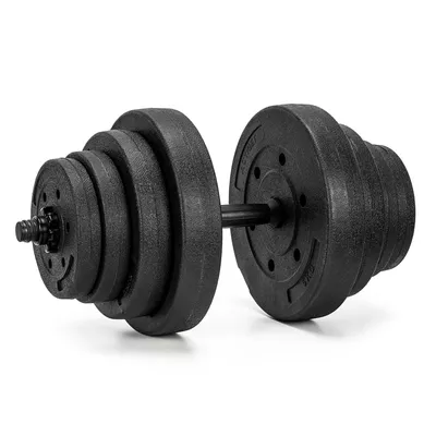 Obrázok produktu pre ACTIGET Sada činkových závaží 20 kg, nastaviteľné činky, 1 × 20 kg Tréningová sada