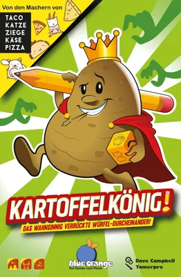 Produktbild von Asmodee Spiel Kartoffelkönig!  ab 8 Jahren  3 bis 8 Spieler Würfelspiel