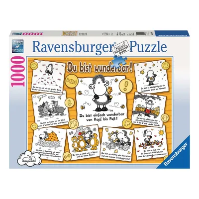 Immagine prodotto di Ravensburger 15494 - sheepworld: wunderbar - Puzzle da 1000 pezzi