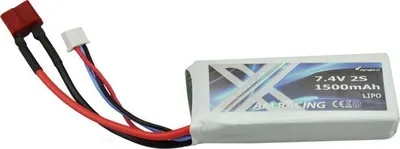 Zdjęcie produktu dla Amewi LiPo Battery 2S 7.4V 1500mah 20C Softcase, DEANS
