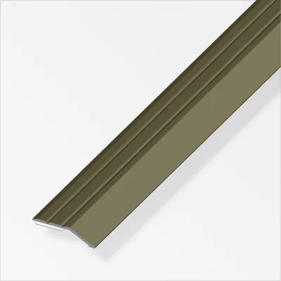 Produktbild von alfer Flachabschlussprofil 1 m, 30 x 5 mm Aluminium eloxiert bronze