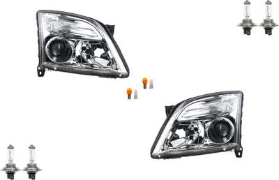 Produktbild von Scheinwerfer passend für Opel Vectra 2002-2005 Leucht. Satz Links Rechts 1216121 93171428 1216120 93171429 Johns