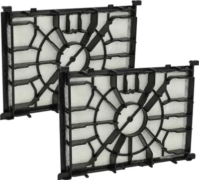 Two vacuum cleaner filters are shown.