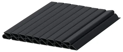 Productafbeelding van Bevestigings Clips - Vlechtband - Schutting - Set van 20 - Kunststof - Antraciet