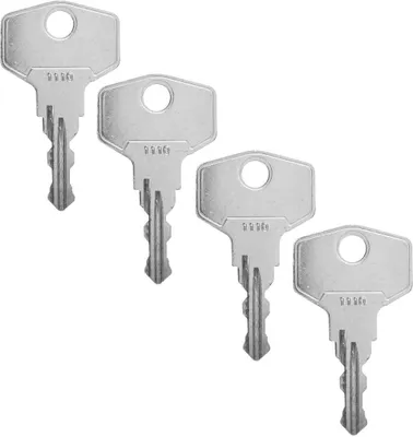 Produktbild von Ersatzschlüssel 4 Stk. für kj-vertrieb Fenstergriffe - Nr. 1110
