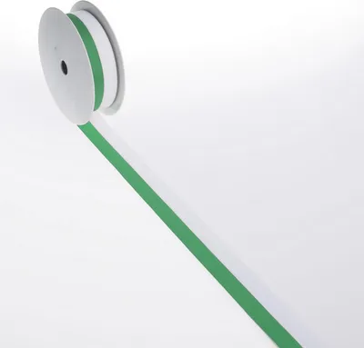 Produktbild von Vereinsband - grün, weiß - 100 mm x 25 m - 3170 100 91