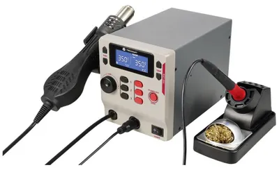 Productafbeelding van Toolcraft RST-280 soldeerstation set, digitaal, 865 W, 80 - 500°C, inclusief soldeertip
